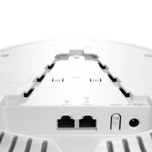 MikroTik cAPGi-5HaxD2HaxD Wi-Fi 6 Dual-Band Ceiling Access Point with PoE for High-Density Environments