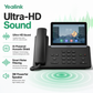 Yealink SIP-T87W Executive IP Phone with 7-Inch Touchscreen, Wi-Fi 6 & Bluetooth 5.0
