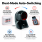 Honeywell Orbit 7190g Hybrid Presentation Scanner - 1D/2D Barcode Reader with Omnidirectional Laser and Imaging Technology