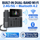 Fanvil V65 Executive IP Phone with Adjustable 4.3" Screen and Dual-Band Wi-Fi for Modern Offices