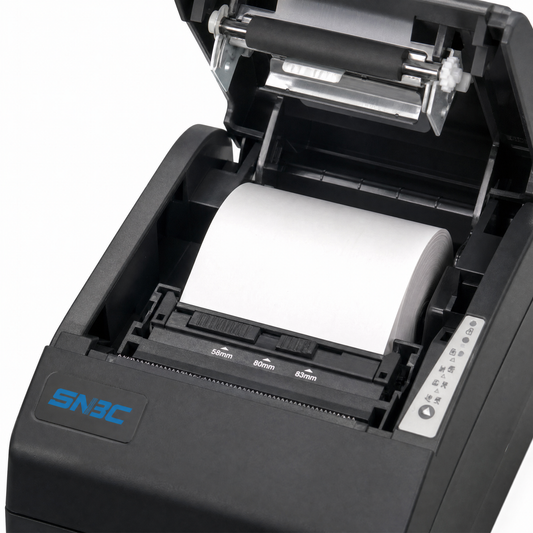 SNBC BTP-R580II 80mm Thermal Receipt Printer with IPX1 Splash-Proof Design for POS and Restaurant Systems