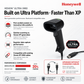 Honeywell Xenon Ultra 1960 Corded Handheld Barcode Scanner for Retail & Manufacturing