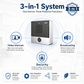 Fanvil i10SV Mini SIP Video Door Intercom with HD Camera for Office Access Control & Remote Entry