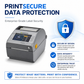 Zebra ZD621 ZD6A043-301F00EZ 4-Inch Thermal Transfer Desktop Printer with 300 DPI Resolution
