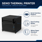 Seiko RP-G10-K27J1-S2C3 80mm Thermal Receipt Printer with Serial Interface for Retail POS