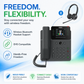 Fanvil V62W Business IP Phone with 2.8" Color Display, 12 SIP Lines, Wi-Fi 6 & Bluetooth 5.4