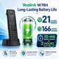 Yealink W78H Wireless DECT Handset with 2.4-Inch Color Display and Bluetooth 5.1 for Business