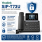Yealink SIP-T73U Gigabit IP Phone with 2.8-Inch Color Display and 12 SIP Lines for Enterprise VoIP