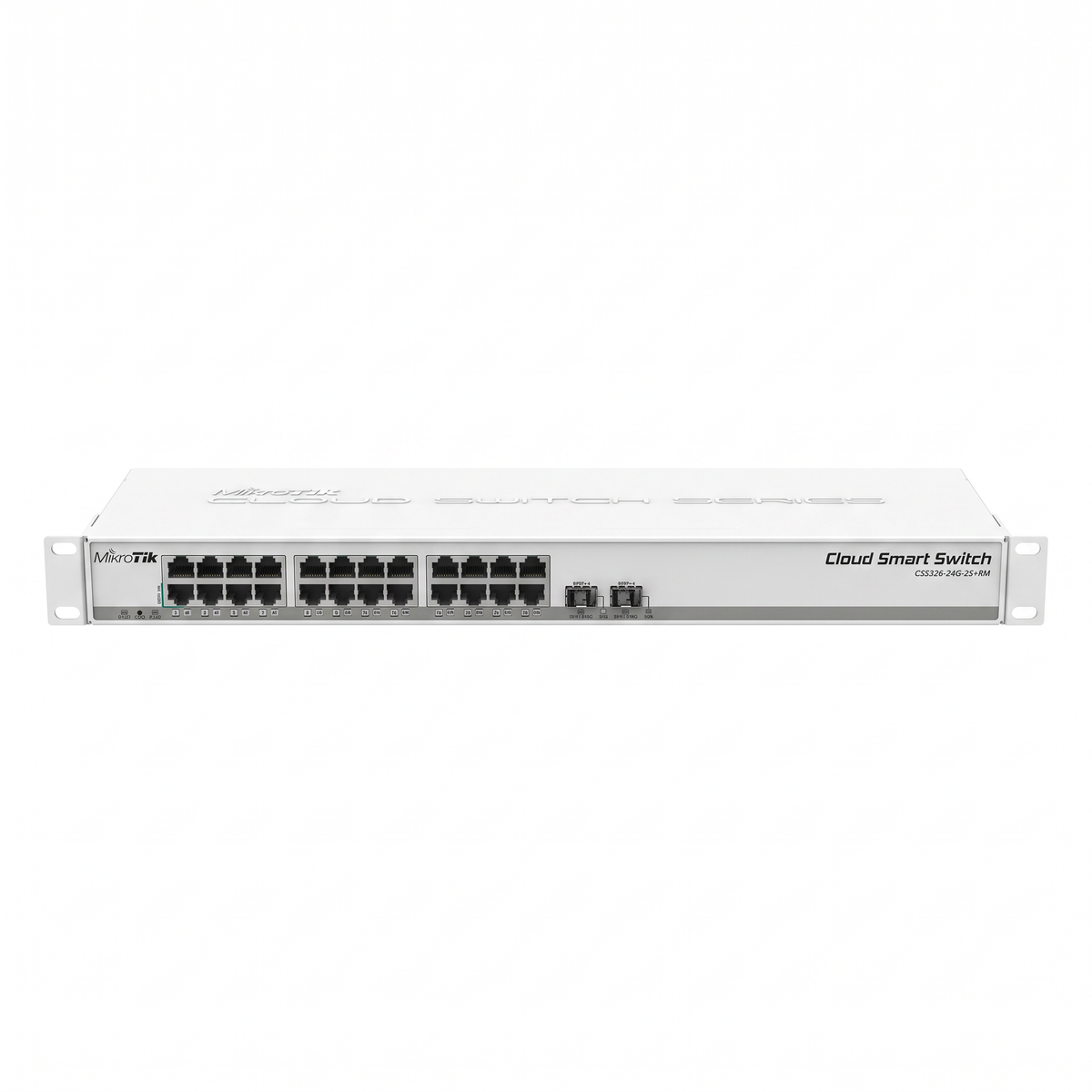 MikroTik CSS326-24G-2S+RM 24-Port Gigabit Managed Switch with Dual 10G SFP+ Uplinks for SMB Networks