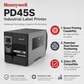 Honeywell PD45S Industrial Thermal Transfer & Direct Thermal Label Printer, 4-inch Barcode & label Printer, 203/300 DPI High-Resolution USB Model with LED Icon Control