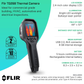 FLIR TG268 Thermal Imaging Camera with 320x240 Super Resolution and Bullseye Laser for Industrial Diagnostics