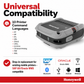 Honeywell RP4F Mobile Label Printer - Rugged 4-Inch Portable Thermal Printer for Field Service