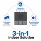 Fanvil A10W SIP Mini Intercom with Dual-Band Wi-Fi for Indoor Security and Access Control