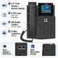 Fanvil X3U Pro Entry-Level Color IP Phone with 6 SIP Lines and HD Audio for Small Business