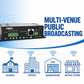 Fanvil PA3 SIP Public Address System with MP3 Broadcast for Campus, Retail & Transit Facilities
