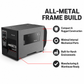 Honeywell PD45 Industrial Label Printer, 203/300 DPI Direct/Thermal Direct Printer for Manufacturing & Logistics