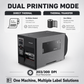 Honeywell PD45 Industrial Label Printer, 203/300 DPI Direct/Thermal Direct Printer for Manufacturing & Logistics