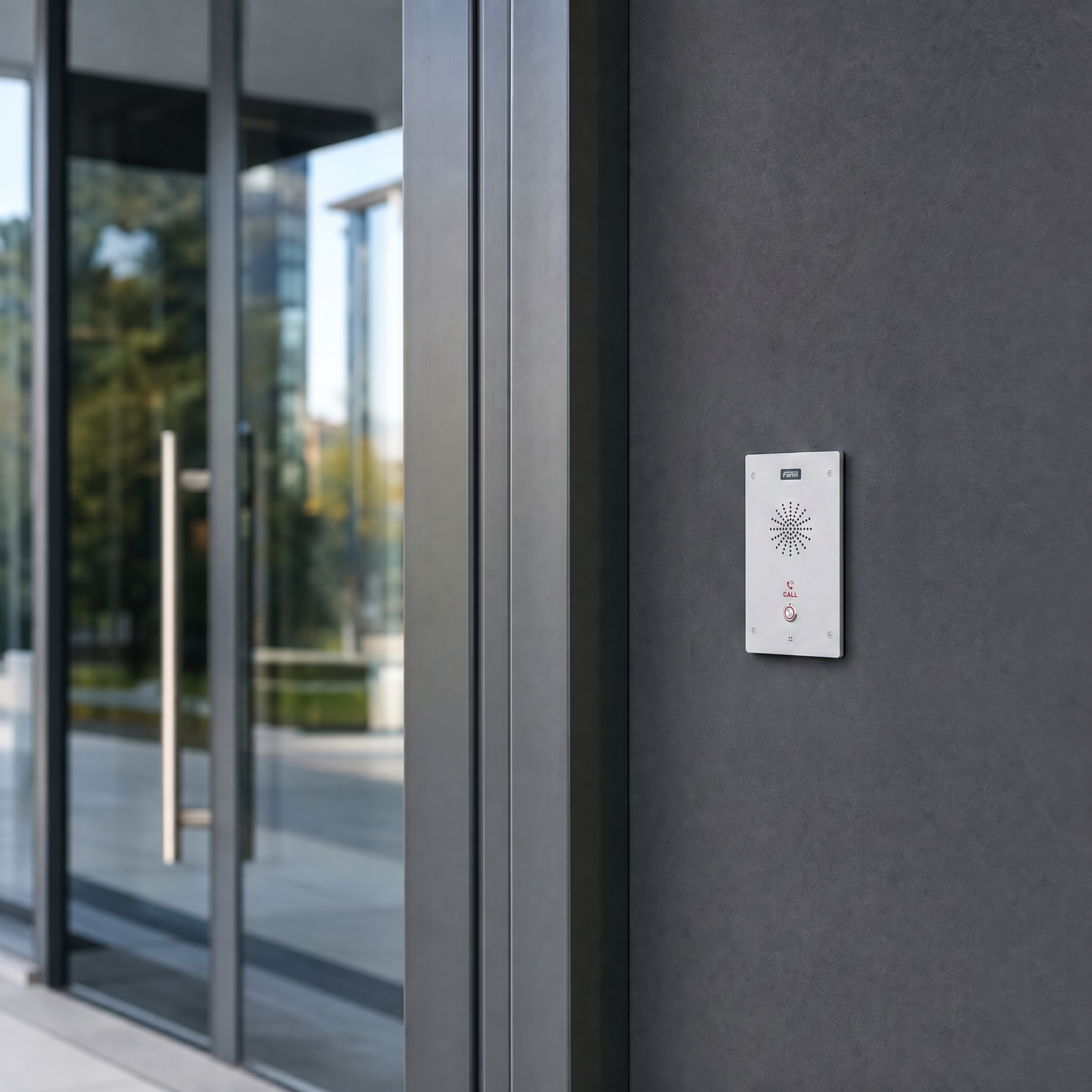 Fanvil i16S-02P SIP Intercom with 2 Speed Dial Buttons for Outdoor Industrial Communication
