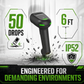 Honeywell Xenon Ultra 1962G Wireless Barcode Scanner - Bluetooth Handheld Scanner for Retail & Warehouse