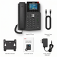 Fanvil X3U Pro Entry-Level Color IP Phone with 6 SIP Lines and HD Audio for Small Business