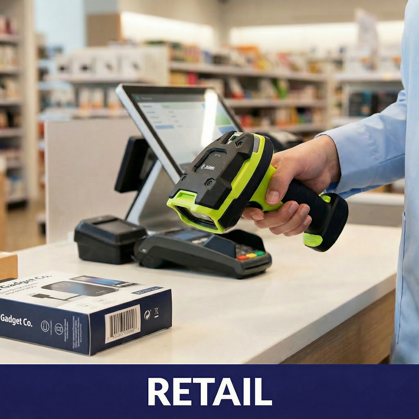 Zebra DS3678-SR Cordless Ultra-Rugged Barcode Scanner - Standard Range 1D/2D, FIPS USB Kit