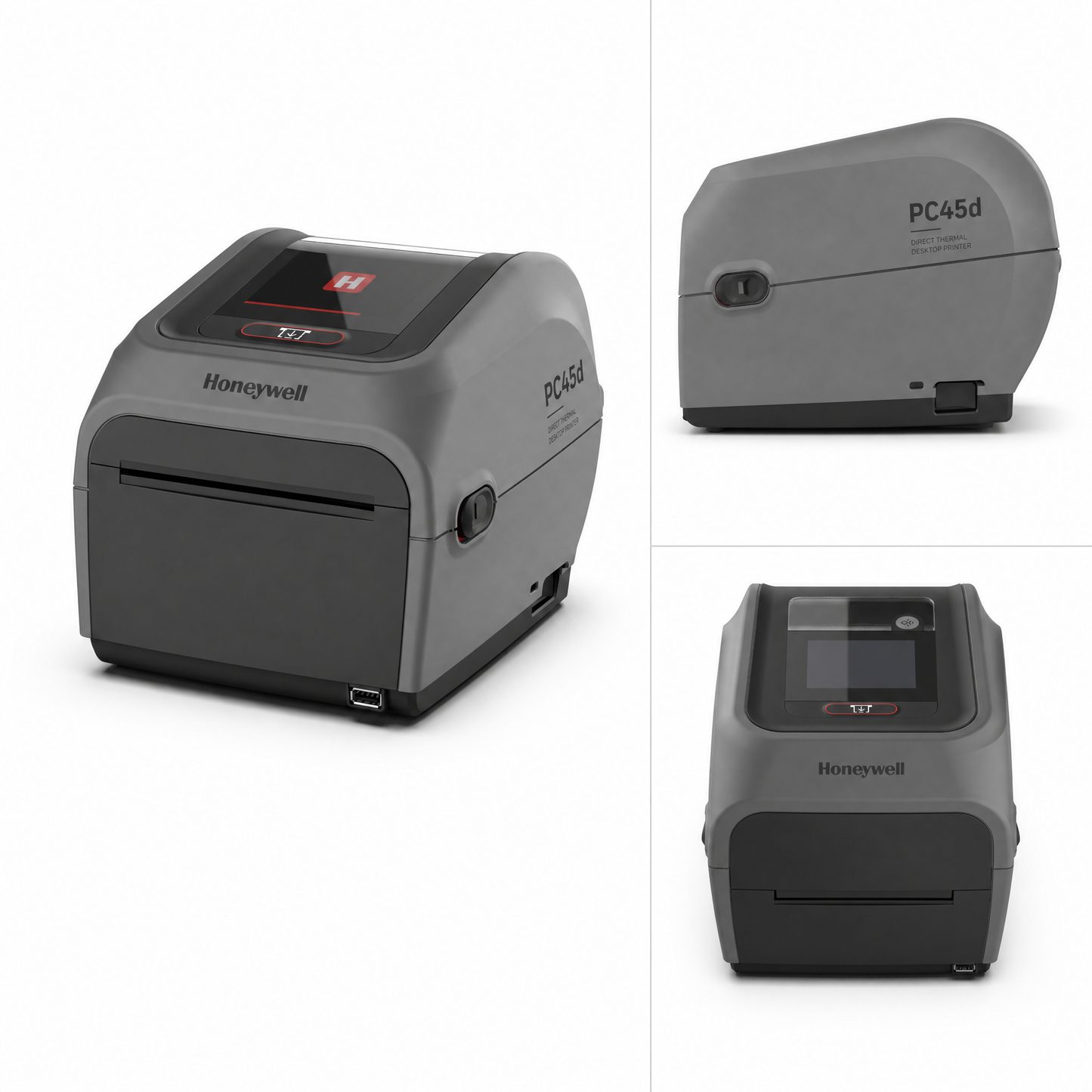 Honeywell PC45 Desktop Barcode Label Printer - 4-Inch Direct Thermal & Thermal Transfer, 203/300 DPI, Ethernet/Bluetooth/WLAN/NFC/RFID/Healthcare