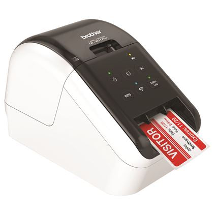 Brother QL-810WC Portable Thermal Label Printer - Ultra-Fast & Wireless