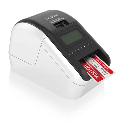 Brother QL-820NWBC Bluetooth Label Printer – Black, Red Printing & High-Speed