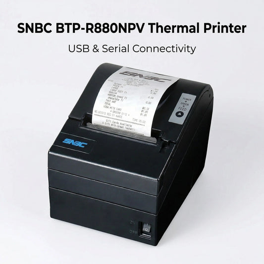 SNBC BTP-R880NPV Thermal Receipt Printer - USB, Serial, Direct Thermal, Auto Cutter