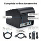 SNBC BTP-R880NPV Thermal Receipt Printer - USB, Serial, Direct Thermal, Auto Cutter