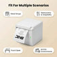 SNBC BTP-S80 132099 Direct Thermal Receipt Printer - USB, Serial, Ethernet, White
