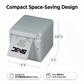 SNBC BTP-S80 132099 Direct Thermal Receipt Printer - USB, Serial, Ethernet, White