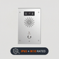 Fanvil i16SV Outdoor SIP Video Intercom - 1080p HD Camera, Infrared Night Vision, 2 SIP Lines, PoE, IP65/IK10, Anti-Tamper Alarm, Die-Cast Aluminum, Wall-Mount, Black