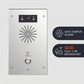 Fanvil i16SV Outdoor SIP Video Intercom - 1080p HD Camera, Infrared Night Vision, 2 SIP Lines, PoE, IP65/IK10, Anti-Tamper Alarm, Die-Cast Aluminum, Wall-Mount, Black