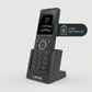 Fanvil W610W Portable Wi-Fi Phone - 2-Inch 240x320 Color Display, 4 SIP Lines, Dual-Band 2.4GHz/5GHz Wi-Fi, Bluetooth 5.0, 16 DSS Keys, 1900mAh Battery, HD Voice, Drop-Safe 1.8m, PTT Button, Black