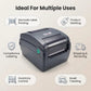 TSC TTP-244CE Desktop Thermal Transfer Label Barcode Printer - 4.25 Inch, 203 Dots Per Inch, USB Port Only, No Ethernet