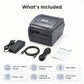 TSC TTP-244CE Desktop Thermal Transfer Label Barcode Printer - 4.25 Inch, 203 Dots Per Inch, USB Port Only, No Ethernet