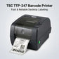 TSC TTP-247 Desktop Thermal Transfer Bar Code Printer - 203 Dots Per Inch, 7 Inches Per Second, 8 Megabytes SDRAM, 4 Megabytes Flash, USB, Serial, Parallel, Black