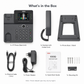 Fanvil V64 Prime Business IP Phone with 3.5" Color Display, Dual-Band Wi-Fi & Bluetooth 4.2