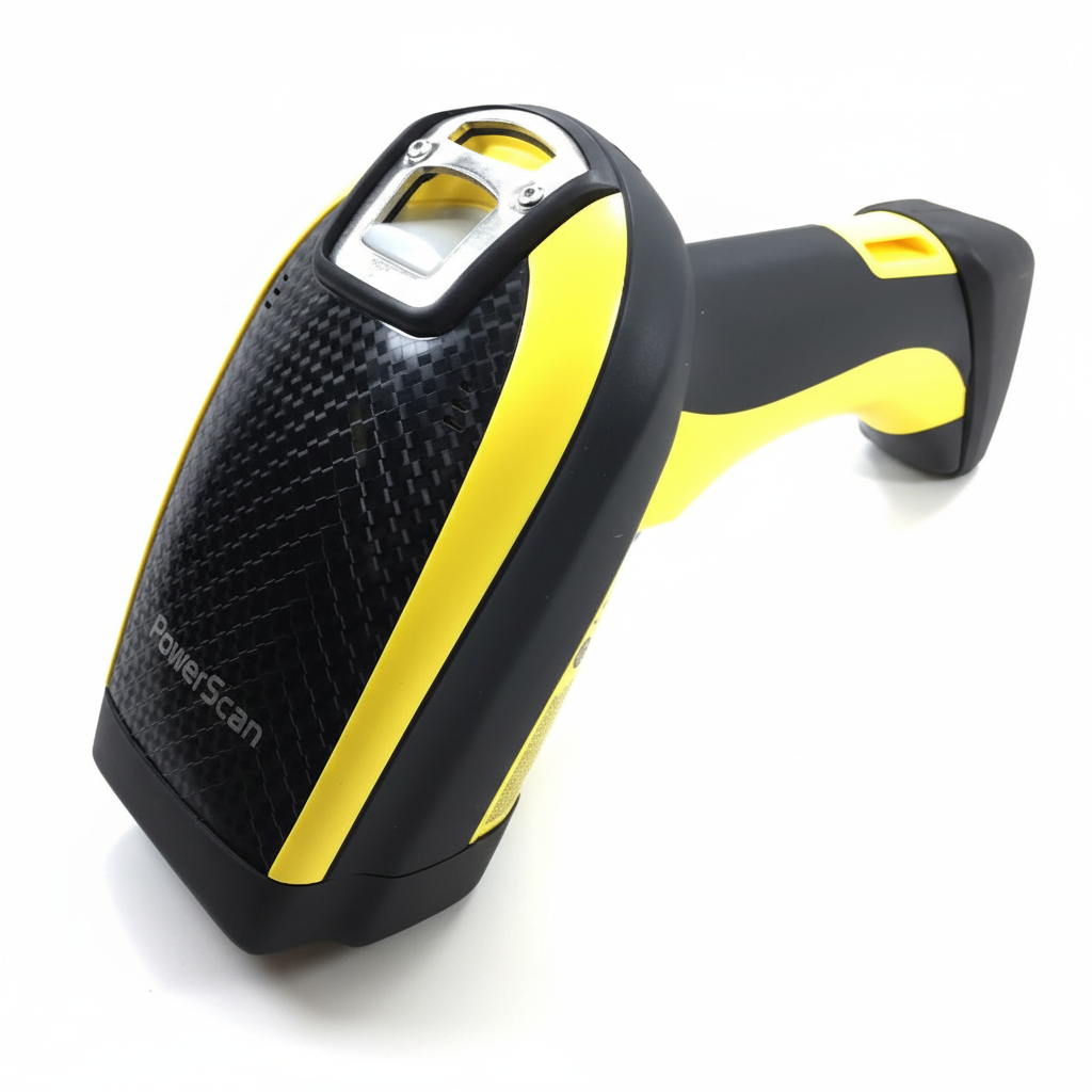 Datalogic PowerScan PD9531-HP Corded Rugged 2D Barcode Scanner - Omnidirectional Area Imager, USB, Yellow