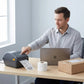 Zebra ZD4A042-D01M00EZ Direct Thermal Desktop Printer - 203 DPI, USB, USB Host, Modular Connectivity Slot, Bluetooth Low Energy 5, US Cord