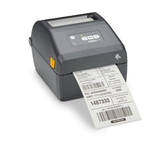 ZEBRA AIT,ZD4A042-301E00EZ PRINTER, ZD421, THERMAL TRANSFER PRINTER (74/300M), 203 DPI, USB, USB HOST, ETHERNET, BTLE5, US CORD, EZPL