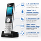 Yealink W56H DECT Wireless Handset with 2.4" Color Display and HD Audio for Business IP Telephony