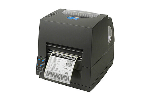 CITIZEN, CL-S621IINNEBK , BARCODE/LABEL PRINTER, PTR,BAR,DT-TT,SER,USB,DUAL-EML,GRY