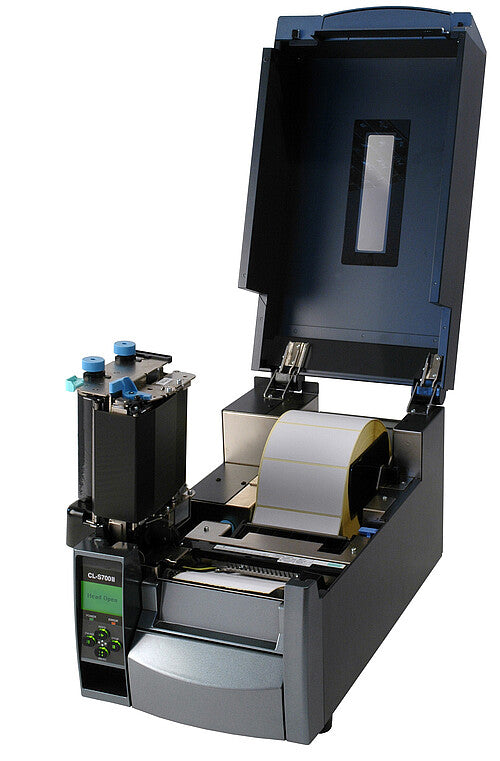 CITIZEN, CL-S700IIDT-EPU BARCODE PRINTER, CL-S700, TYPEII, 203DPI, WITH PREMIUM LAN, GRAY