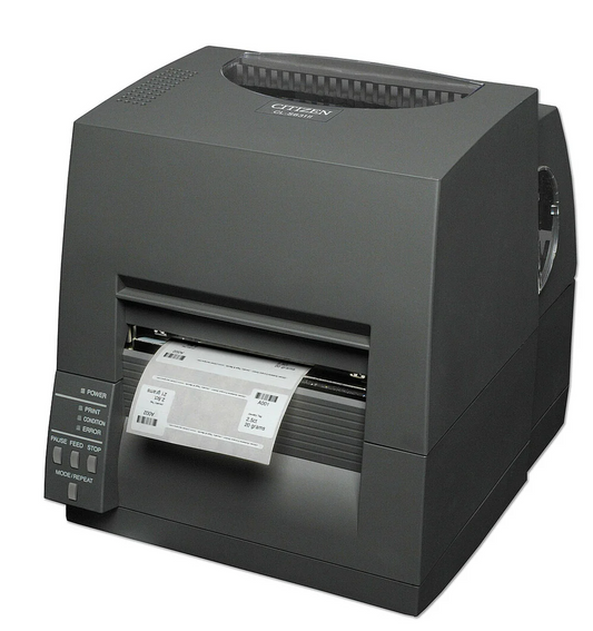 CITIZEN, CL-S631IINNUBK, BARCODE PRINTER, DIRECT THERMAL AND THERMAL TRANSFER, 300 DPI, GRAY, REPLACES CL-S631-GRY