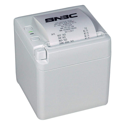 SNBC BTP-S80 Thermal Receipt Printer | Serial/USB/Ethernet, white