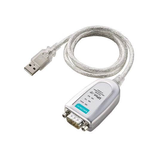 Moxa UPort 1150 USB to 1-Port RS-232/422/485 Serial Converter, 921.6Kbps, 15KV ESD Protection, mini DB9F-to-TB