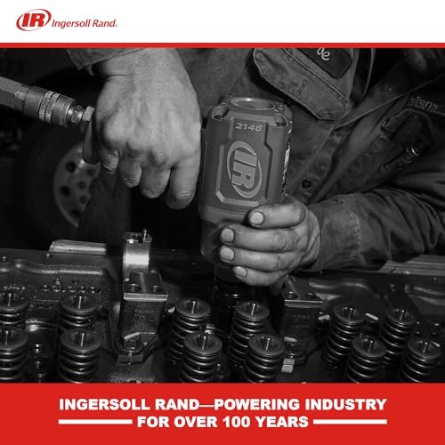 Ingersoll Rand 2146Q1MAX 3/4-Inch Drive, Air Impact Wrench, Quiet, 2,000 ft-lbs Nut-busting torque, Maintenance Duty, Pistol Grip, Standard Anvil , Gray