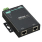 MOXA NPort 5210 w/Adapter 2 Port Serial Device Server, 10/100M Ethernet, RS-232, RJ45 8pin, 15KV ESD, 110V or 230V